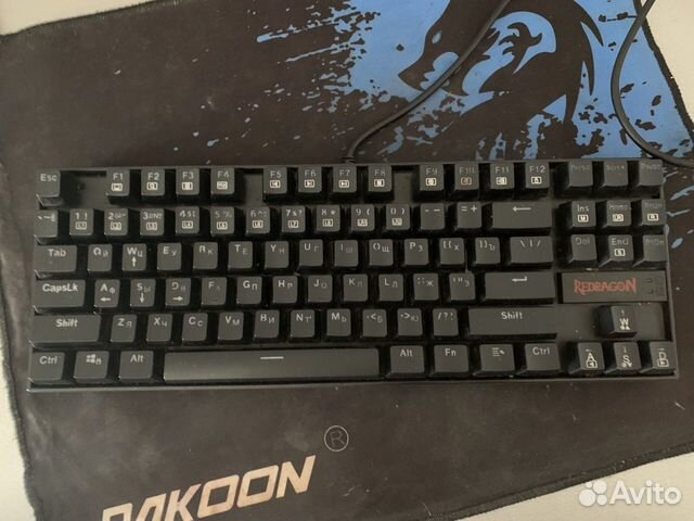 Игровая клавиатура redragon объявление продам