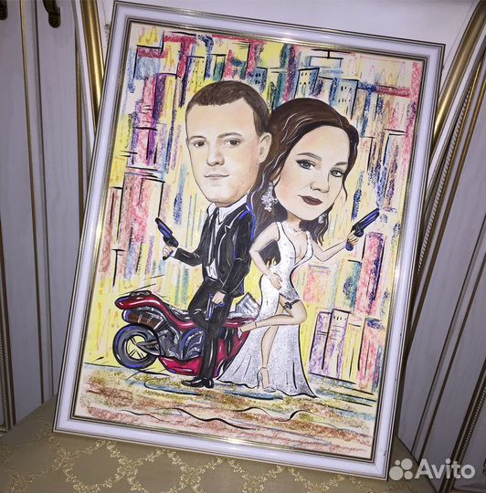 Шаржи на заказ по фото