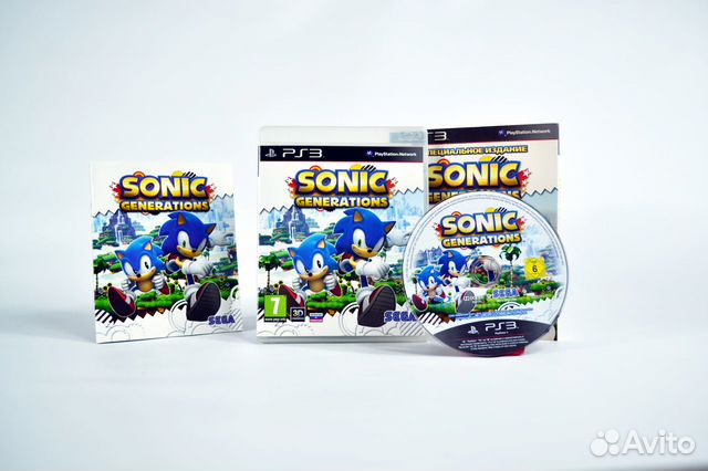 Sonic Generations Специальное Издание для PS3