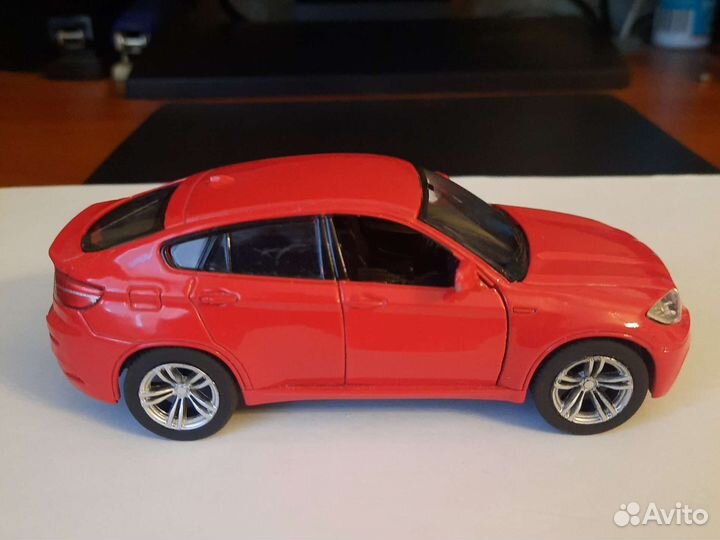 Машинки BMW X6M, 1/38