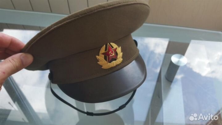 Фуражка военная СССР, кобура пм (1970-е года)