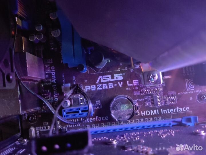 Комплект мать проц память ssd
