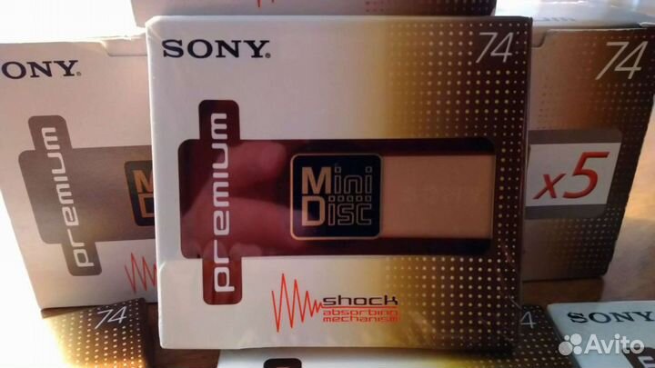 Минидиски Sony Premium MD74