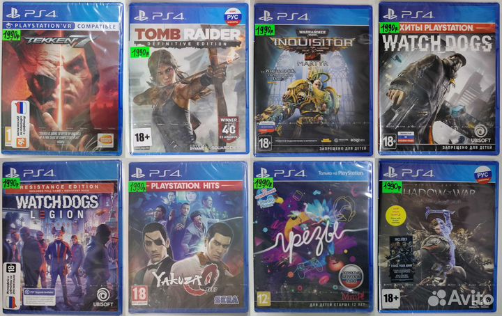 PS4 игры