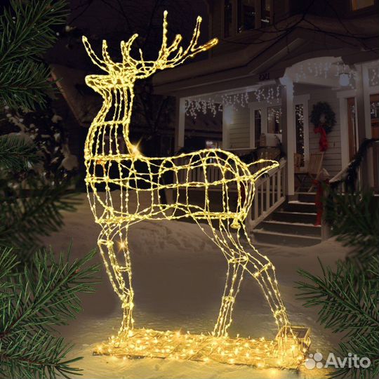 Новогодний олень