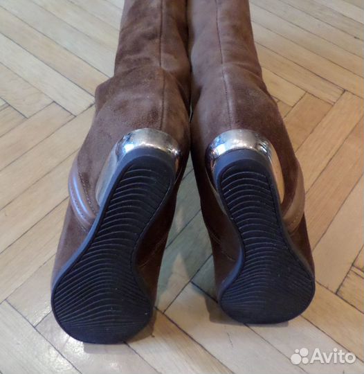 Сапоги женские замшевые (Alba).39 разм