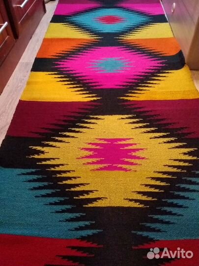 Половики из овечьей шерсти домотканые