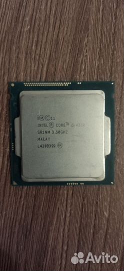 Процессор intel core i3-4330
