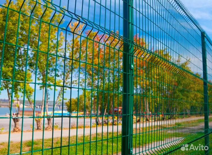 Забор из 3D сетки под ключ быстро