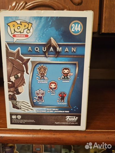 Funko pop Aquaman #244, Shazam #260