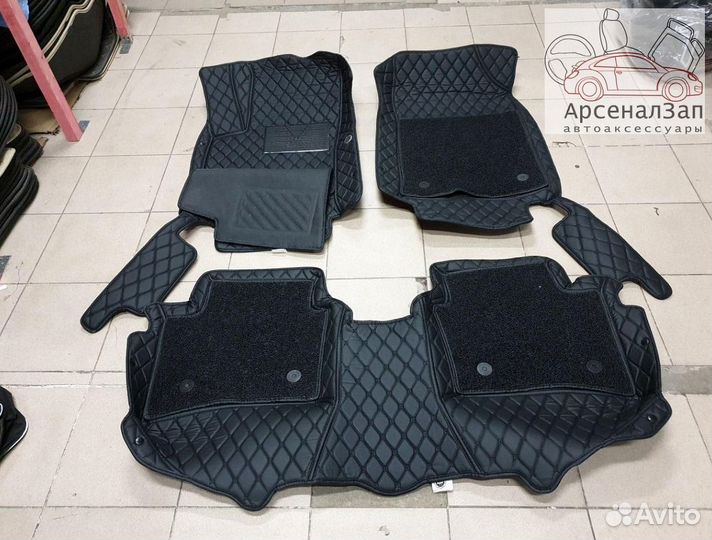 3D коврики из экокожи