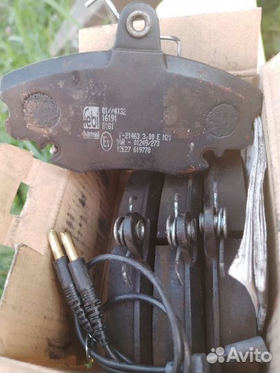 Колодки передние Рено Логан без абс