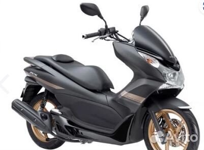 Скутер honda PCX150 (special black)