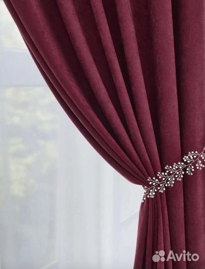 Шторы новые готовые- канвас, жаккард
