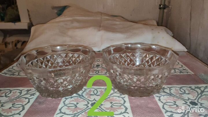 Посуда хрустальная