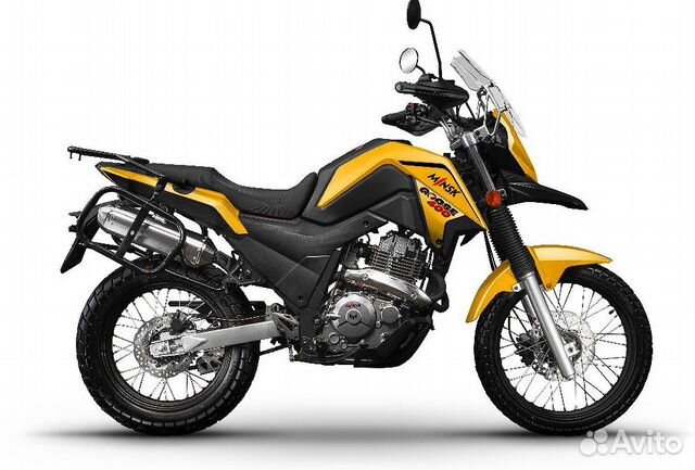 Мотоцикл Minsk Goose 400 M1NSK желтый
