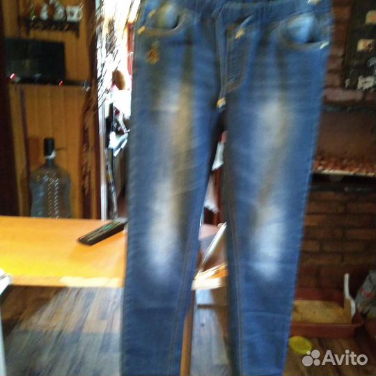 Джинсы в отл. сост. Женские р46-48 (w30)