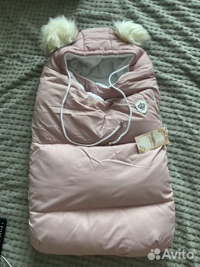 Конверт кокон на выписку