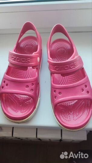 Продам Crocs J3 розовые 23 см.на девочку