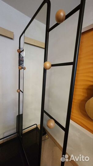 Вешалка для одежды напольная с зеркалом La Redoute