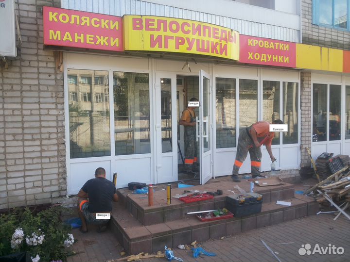 Двери из пвх и алюминия