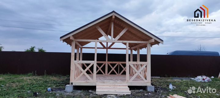 Беседка для дачи