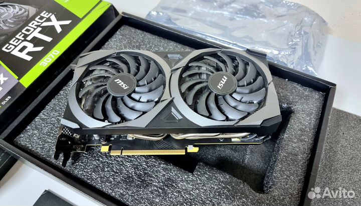 MSI GeForce RTX 3070 Ventus 2X OC 8Gb