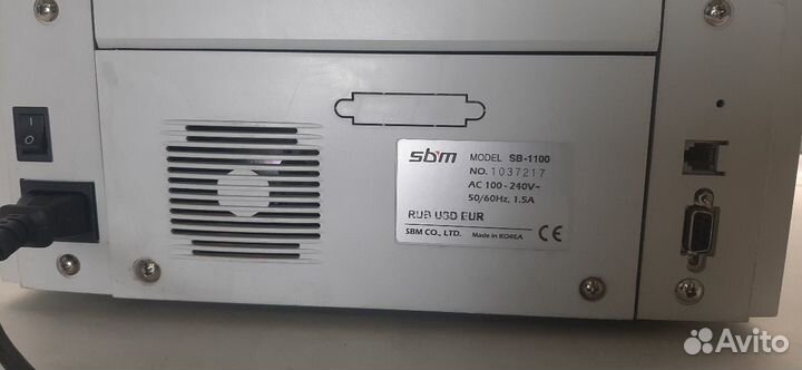 Сортировщик банкнот Shinwoo SBM SB-1100 (обновлён)