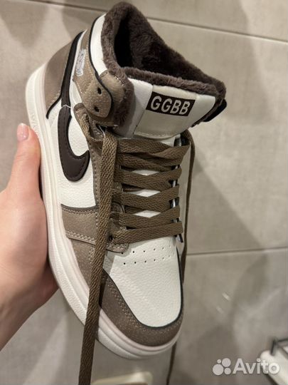 Кеды зимние новые