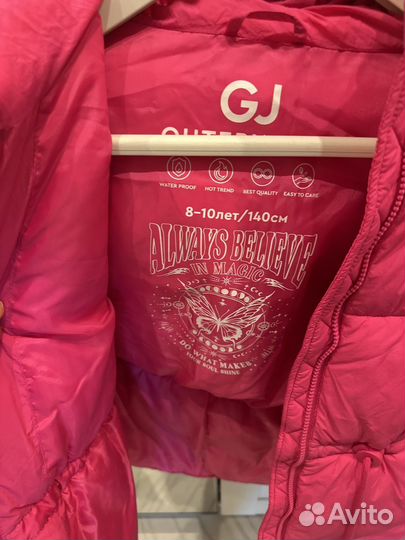 Куртка весенняя на девочку 140