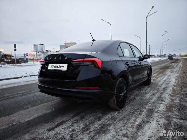 Skoda Rapid 1.6 МТ, 2021, 114 270 км