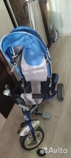 Детский велосипед с ручкой бу