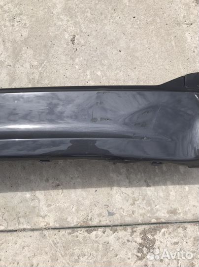 Диффузор на задний бампер bmw g30