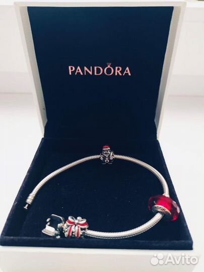 Браслет Pandora пандора с шармами оригинал