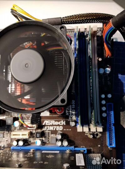 Мать ам3 + Phenom X4 + 8Гб + кулер