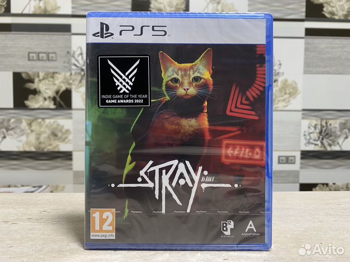 Stray (Новый Диск, Русская Версия) Sony PS5