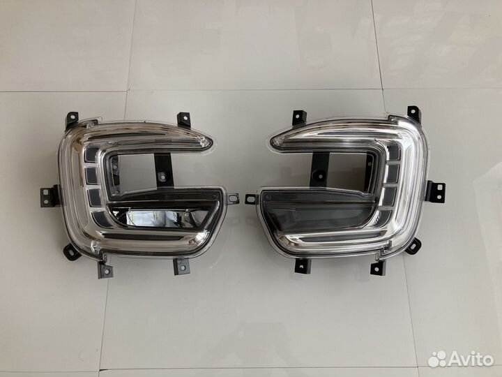 Дхо (ходовые огни) / птф Renault Kaptur - LED