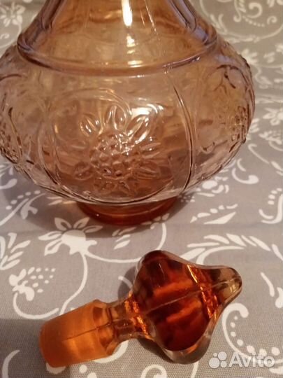 Графин цветное стекло СССР