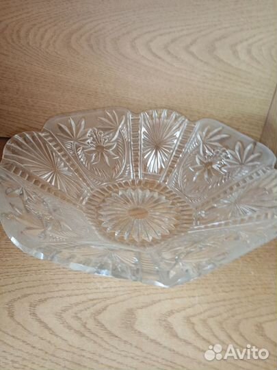 Хрустальная салатница