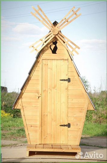 Дачный туалет деревянный фаф 483