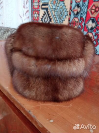 Женский норковый берет, мужские шапки