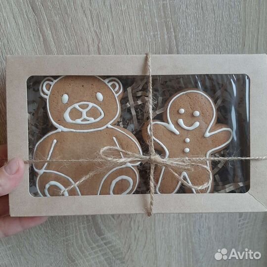 Медовые имбирные пряники, сладкие подарки