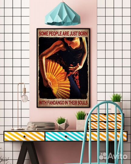 Постер #47-1214 Танцы и балет