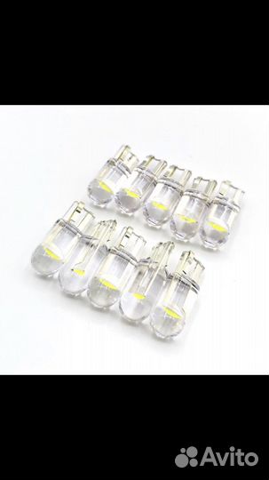 LED лампочки W5W, T-10 яркие(белые)