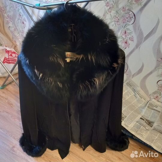 Куртка зимняя мех отстёгивается женская р-50-52