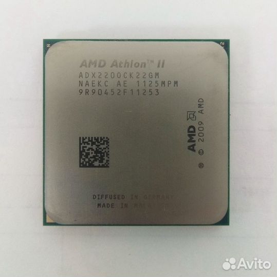 Процессор sAM3 AMD Athlon II x2 220