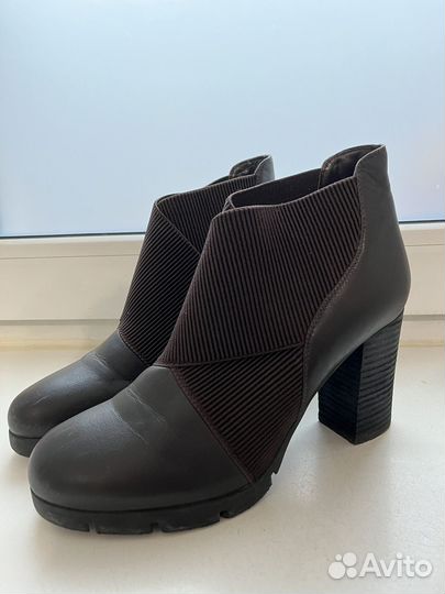 Ботильоны mascotte 39 натуральная кожа