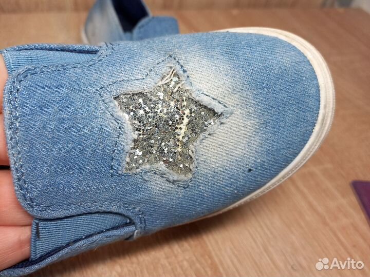 Слипоны для девочки