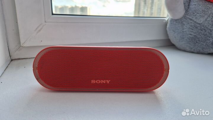 Колонка sony srs xb20 красная