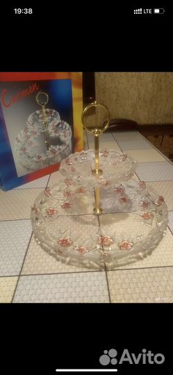 Двухярусная ваза